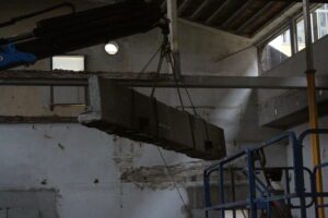 Demolizione del Capannone C2 (Miscela) appartenente all'Ex Manifattura Tabacchi in via Stalingrado | Bologna